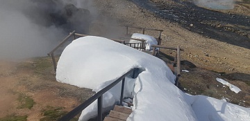 The fact that there are geysers in the Kronotsky Reserve became known 79 years ago.. Фото 4