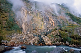 Photo: I. Shpilenok "Valley of geysers - stained Glass".