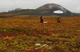 Photo: Y. Kalinin "Krasheninnikov Volcano"
