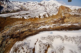 The body of the landslide. Photo By I. Shpilenok