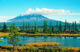 Photo: Y. Kalinin " Kronotsky volcano''